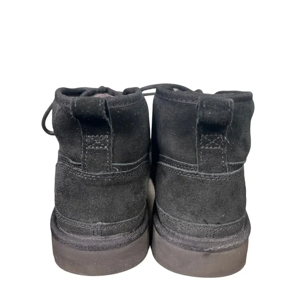 UGG Men's Neumel Moc Black Suede Chukka Boots Size 11